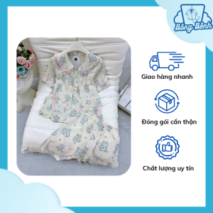 Đồ ngủ nữ pijama đơn điệu